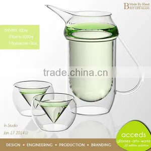 Heat-Resistant Personalized Reusable Set of Water Glass thumbnail-4