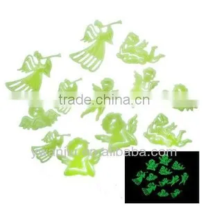 Supply Romantic Houseful Luminous Stickers / Bedroom Wall Sticker / Ceiling Plaster --angel thumbnail-1