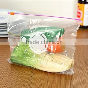 Wholesale Stock Portable PVC Pull Buckle Food Seal Freshness Protection Bag thumbnail-1