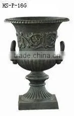 Cast Iron Flower Pot Decorative Antique Flower Pot thumbnail-2