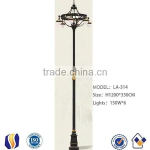China Supplies Antique Cast Iron Street Lighting Pole thumbnail-3