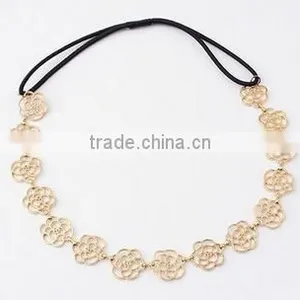 Hot Sale Korean Rose Hair Band,Girls Wedding Hair Accessories thumbnail-4
