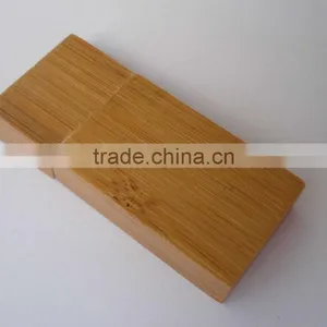 Rectangular Bamboo USB Flash Memory Chip thumbnail-1