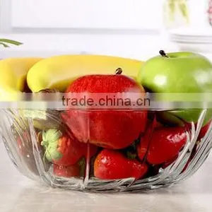 9inch,8inch, 6.5inch 5.5inch, 4.5inch Clear Glass Fruit or Salad Bowl thumbnail-3