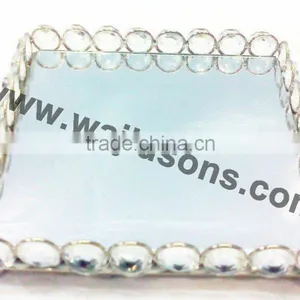 Crystal Square Tray, Crystal Tray thumbnail-1