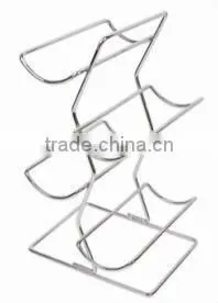 Wire Iron Bottle Wine Display Frame Holder thumbnail-1