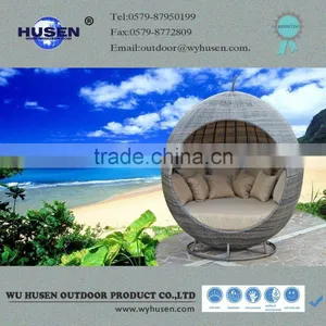 Rattan Furniture With High Quality Apple/ Globe Daybed thumbnail-2
