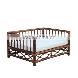 Hot Sales ! Handmade 100% Natural Rattan Pet House thumbnail-2