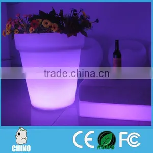 High and Big Round Shape Outdoor Led Flower Pot CF-6265 thumbnail-1