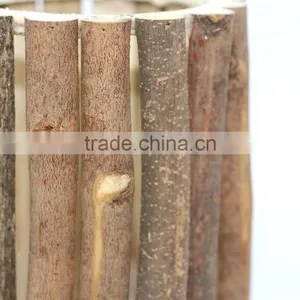 Wooden Pen Holder. Wood Branch Pen Pot, Cylinder Wood Pen Holder thumbnail-3