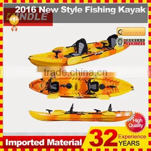 3 Person Family Double Twin Sit On Top Fishing Kayak Canoe Wholesale thumbnail-1