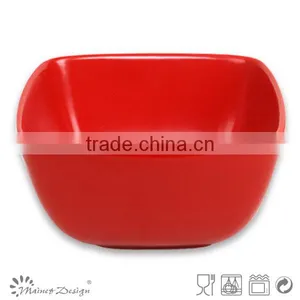 Stoneware Bowls Solid Glaze 5.7inch Ceramic Square Bowls thumbnail-2