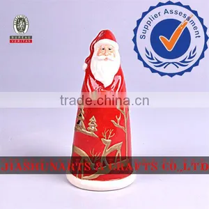 Santa Claus Ceramics Candlestick Decor thumbnail-1