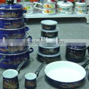Hot Sale Enamel Casserole 24pcs Set thumbnail-3