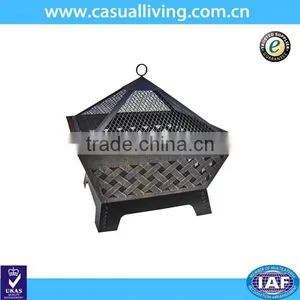 Antique Bronze Fire Pit With Cover thumbnail-1