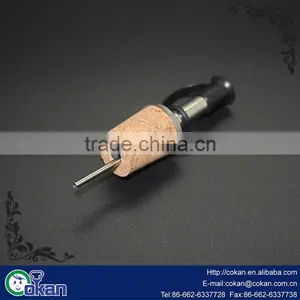 CK-KT695 Hot Selling Food Grade Plastic/Metal Champagne Pourer /Wine Bottle Pourer For Wine, Cocktail, Vodka thumbnail-2