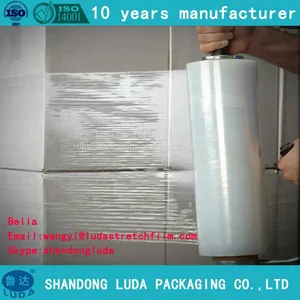 Factory Wholesale Anti Tear Transparent Plastic Packaging Stretch Film thumbnail-1