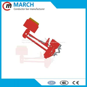 100 Current Collector for Product Description Product Name Crane Component Green & Blue Current Collector 100amp Material Copper&Graphite Color Red and Green Standard As Standard Weight 0.8kg Rated Current (A) 50A 100A Used Overhead Crane Rail , Con thumbnail-5