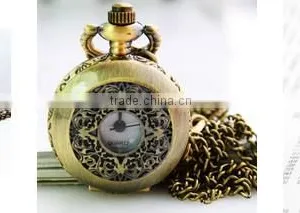 Fashion Crystal Women's Bracelet Bangle Cuff WATCH/pocket Watch HYY-KQL08 thumbnail-1