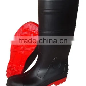 PVC Working Wellington Safety Wellington Boots for Man thumbnail-1