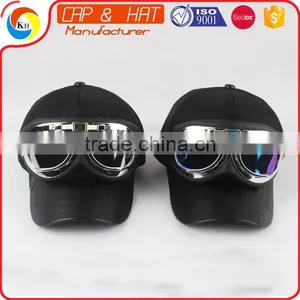 New Style Leather Brim Or Bill Glasses Cap thumbnail-1