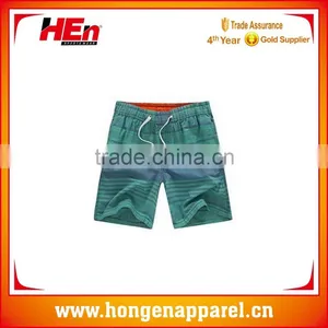Hongen Apparel Wholesale Colorful Polyester Short Beach Shorts With String thumbnail-1