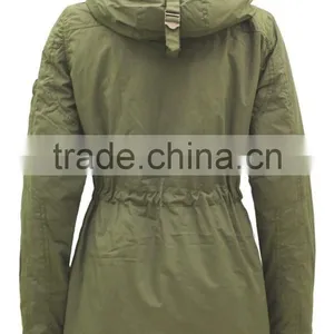 Montana New Womens Military Parka Faux Furs Trim Hood Ladies Woodland Jacket Coat thumbnail-3