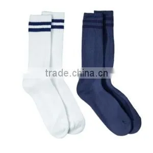 Stripe Crew Socks thumbnail-1