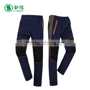 New Design Korean Style Outdoor Orange Breathable Quick Dry Mens Climbing Pants thumbnail-1