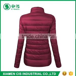 Top Quality Windproof Women Winter Duck Feather Jacket for Sale thumbnail-2