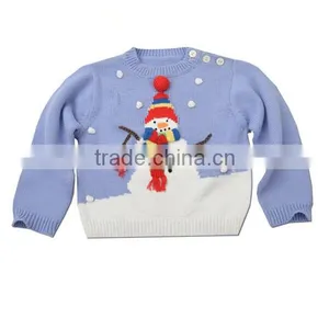 New Design Baby Clothes Factory Hand Knit Baby Sweater thumbnail-1
