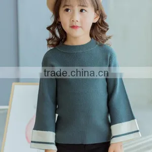 Zm35791a Latest Design Winter Sweater 2017 Korean Baby Girl Tops thumbnail-5
