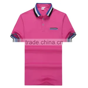 New Fashion Wide Stripe POLO for Men Shirts Casual Stripe Sport Mens Polo Shirt Wholesale Men Polo thumbnail-3