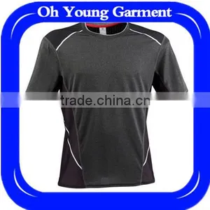 New 100% Polyester Blank Customized Technical Marathon Running Gym Sportwear t Shirt Wholesale Cheap thumbnail-1