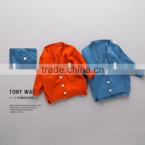 S16717A Hot Selling Children Spring Kids Cardigan Knitted Sweater thumbnail-1