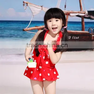S13727A 2016 Fashion Korean Kids Swimsuit thumbnail-1