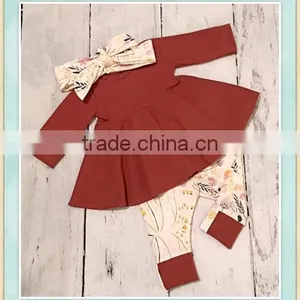 Wholesale Yiwu Ibear Baby Clothes Girl's Tights Red Dress Boutique Remakes Little Girls thumbnail-1