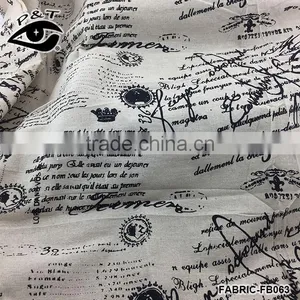100% Polyester Linen Look Fabric With PU/PVC Coating For Bags/Luggages/Garment /Sofa Using thumbnail-2