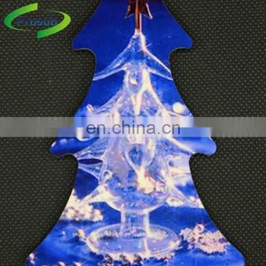 China Cheapest MDF Christmas Tree Pendant thumbnail-1