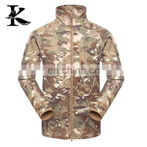 Men Camo Softshell Jacket For Hunting thumbnail-5