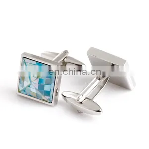 Fashion Character Green Mother of Pearl Cufflink Famous Pearl Jewelry thumbnail-5