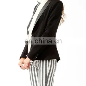 CHEFON Coated Collar Blazer Womens CFB0031 thumbnail-2
