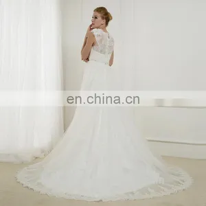 C5024 Seductive Lace and Fold Top Wedding Dress Hot Sale thumbnail-2