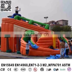 Cheap Inflatable 8 Sharp Big Water Slides With Pool for Sale thumbnail-1