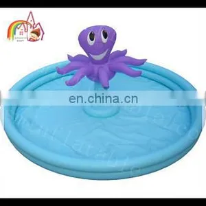 Inflatable Kids Pool With Squid Toy thumbnail-1