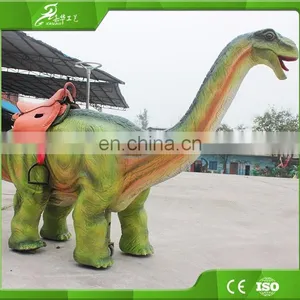 Funny Game Realistic Roaring Walking Mechanical Dinosaur Ride thumbnail-1