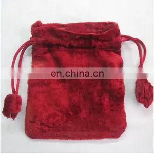 Velvet Jewellery Bag Pouches Packaging Bags Small Clutch Drawsting Bags thumbnail-1
