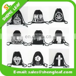 Reusable Eco-friendly Customized Logo Strong Mesh Drawstring Bag thumbnail-2