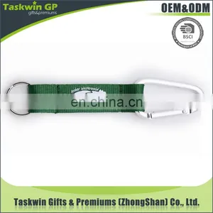Custom Imprinting Aluminum Carabiner Lanyard Carabiner With Short Lanayrd thumbnail-2