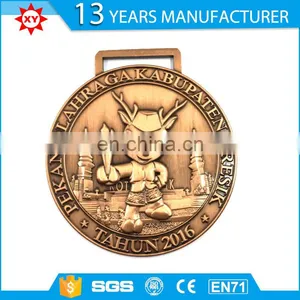 BSCI Factory Supply Cheap Custom Logo Running Award Sport Metal thumbnail-4